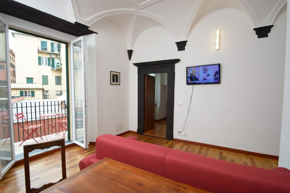 TV and multimedia, Balcony/Terrace, Living room, Seating area