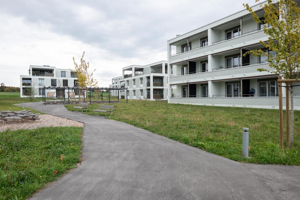 Property building, Garden