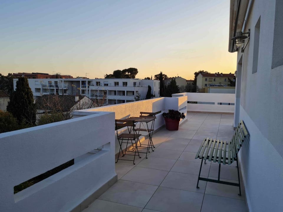 Patio, View (from property/room), Balcony/Terrace, Sunrise, Sunset