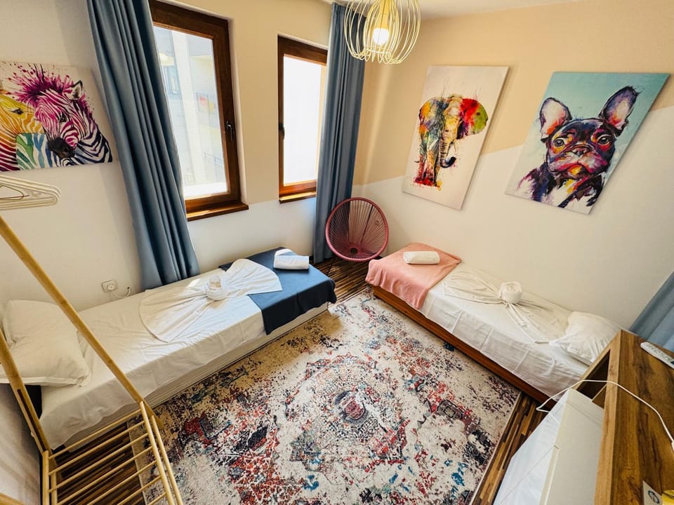Living room, Seating area, Bedroom, towels, air conditioner