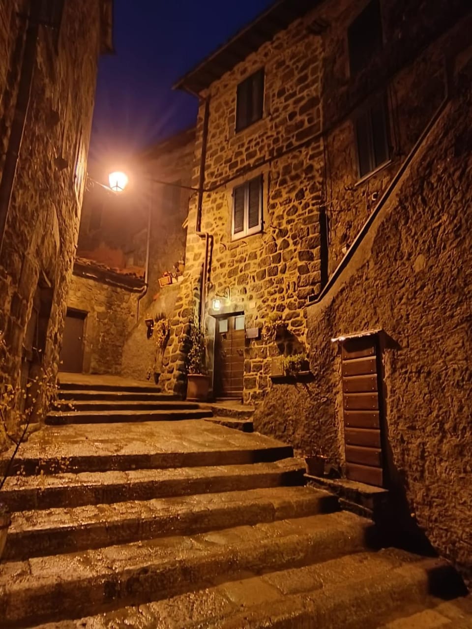 Property building, Night, View (from property/room), Landmark view, Quiet street view
