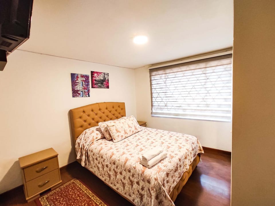 Bed, Photo of the whole room, Bedroom, towels, wardrobe