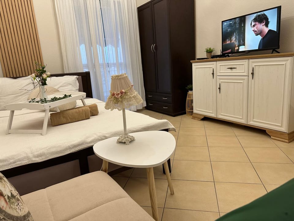 Изглед море студио Алекс Неа ПЕРАМОС Apartment in Nea Peramos