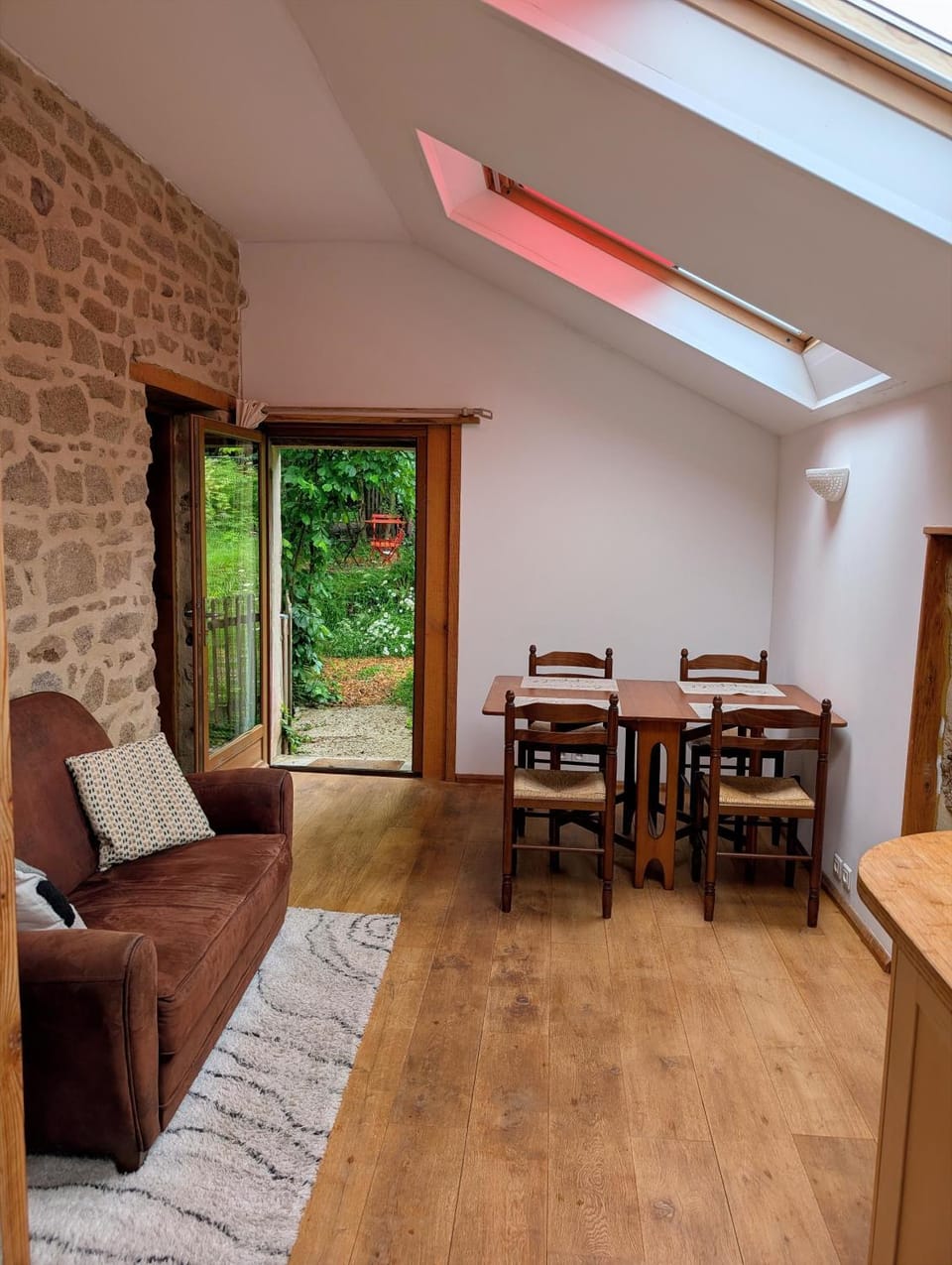 Seating area, Garden view
