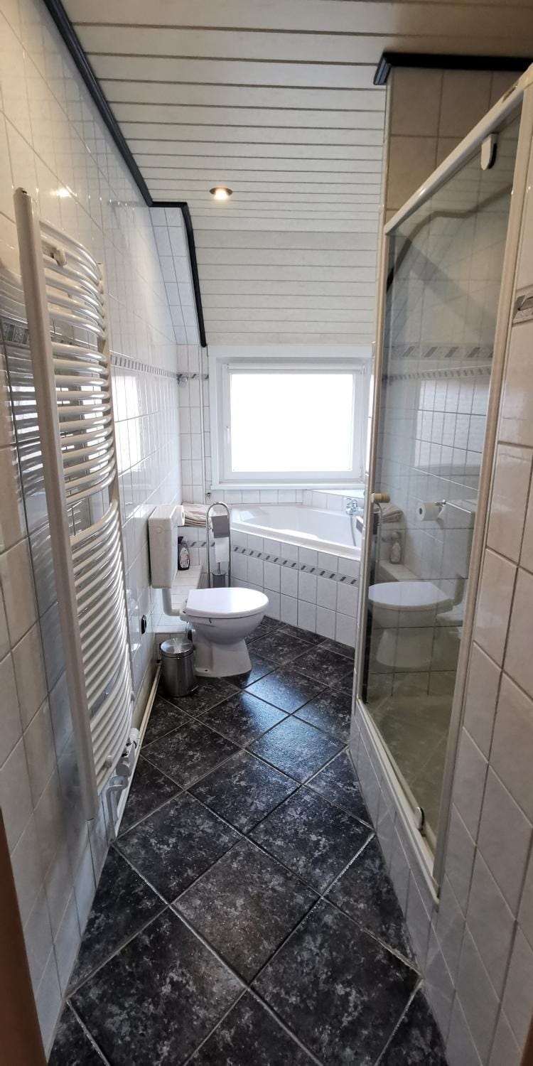 Shower, Toilet, Bathroom, Bath, towels