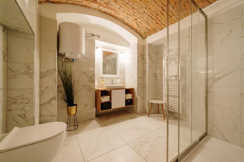 Bathroom, furniture, furniture, towels, towels