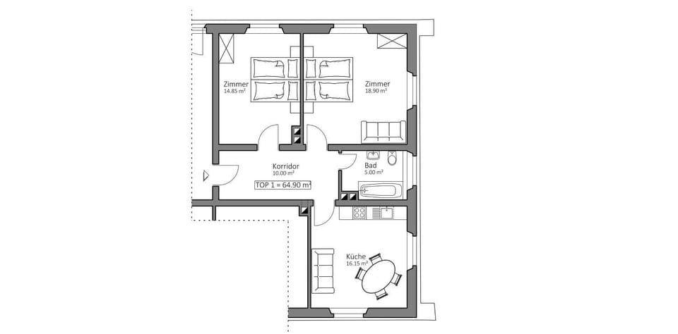 Ferienwohnung Schweizer Sennenhund Apartment in Canton of Grisons