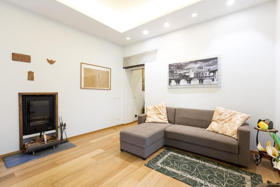 Bed, Living room, flat iron