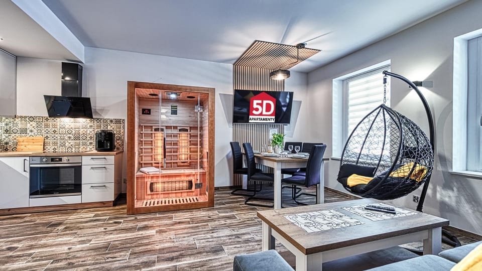 Apartament w Starym Tartaku 2 z Sauną - 5D Apartamenty Apartment in Lower Silesian Voivodeship