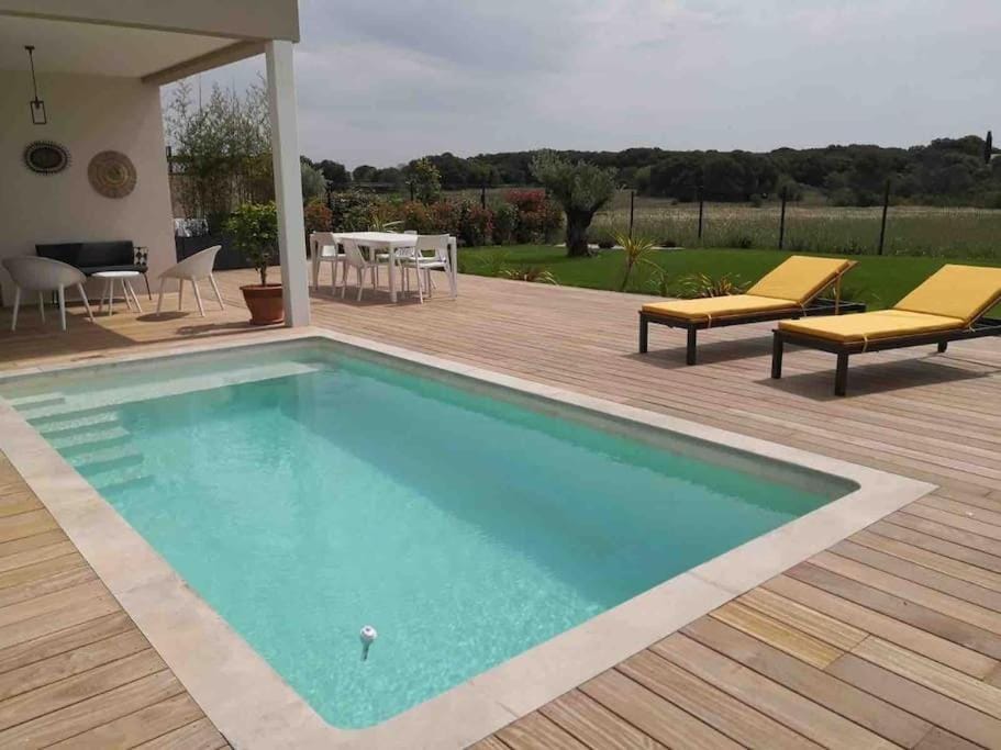 Villa Luxe&Nature, 10 mins de Montpellier, 6 personnes Villa in Saint-Jean-de-Védas