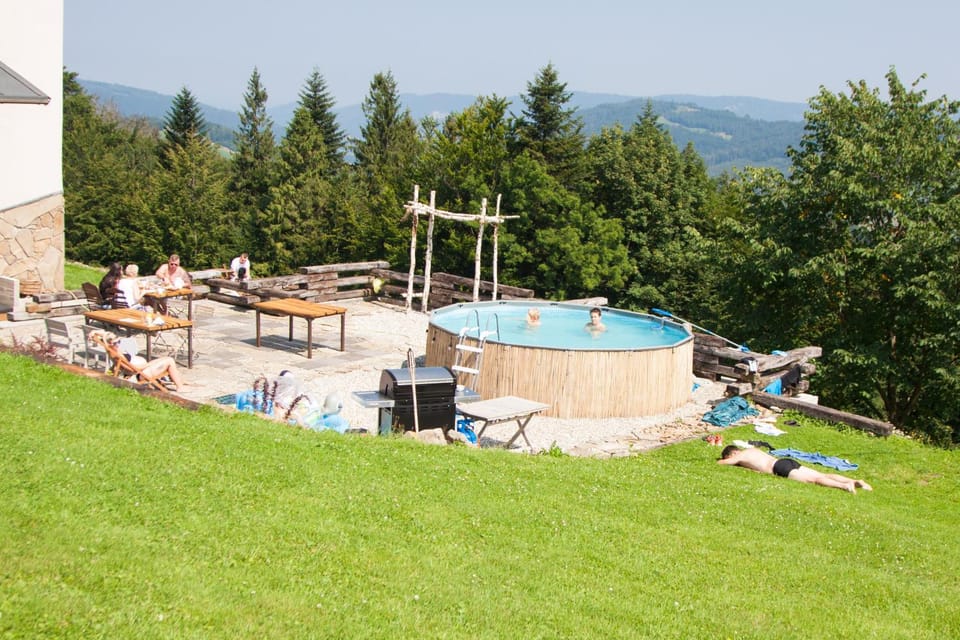 Garden, View (from property/room), Windsurfing, Garden view, Mountain view, Swimming pool