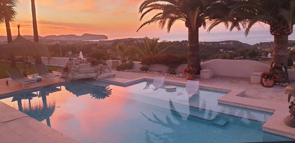 Pool view, Sea view, Swimming pool, Sunrise, Sunset