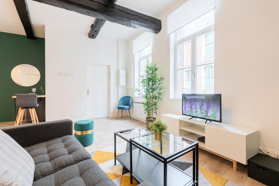 Character apartment in the heart of Old Lille Apartment in Lille
