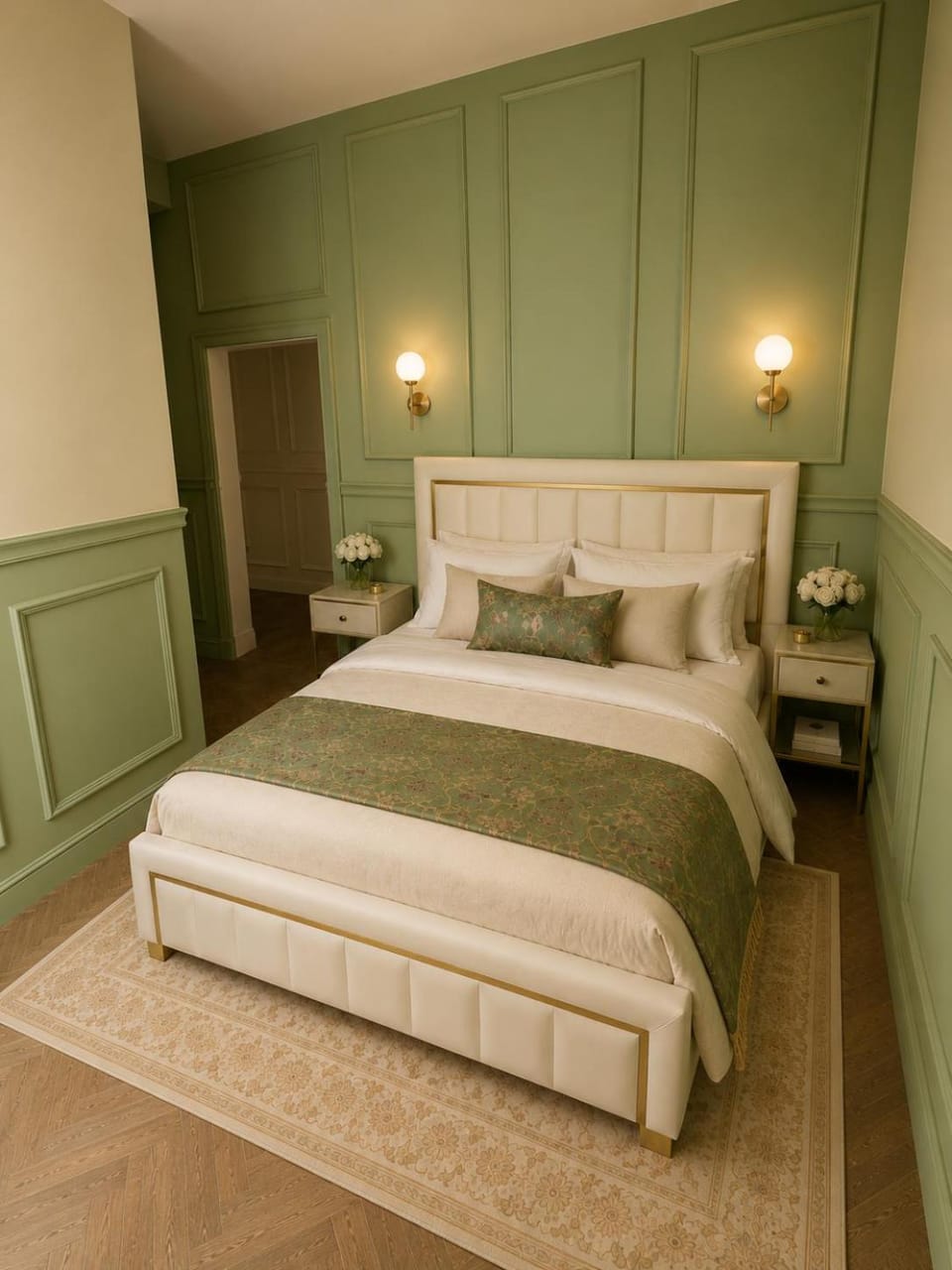 Photo of the whole room, Bedroom