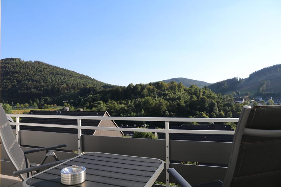 Day, Natural landscape, View (from property/room), Balcony/Terrace, Mountain view