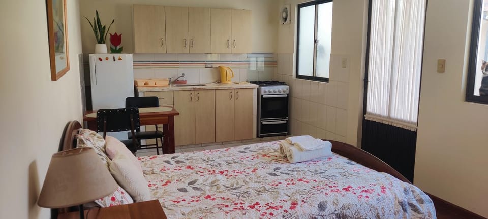 Kitchen or kitchenette, Bedroom