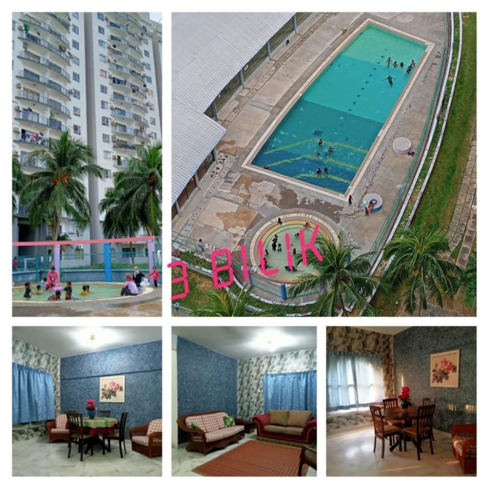 Property building, Living room, Seating area, Dining area, Swimming pool