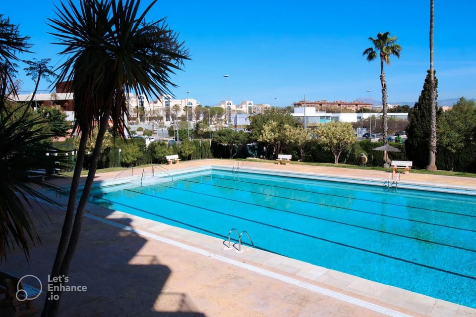Pool view, Swimming pool