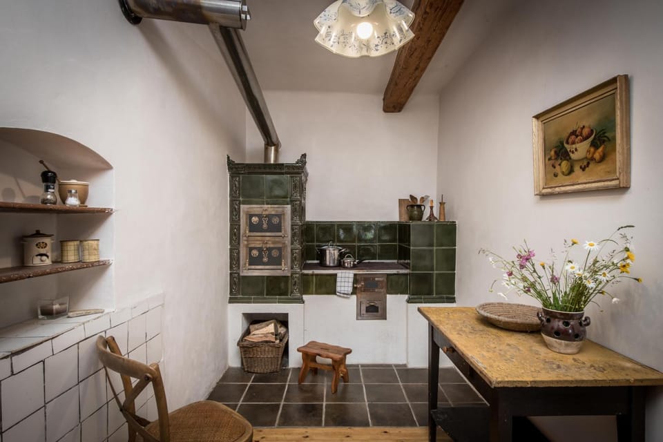 Roubená chalupa Český ráj Nadslav House in Czechia