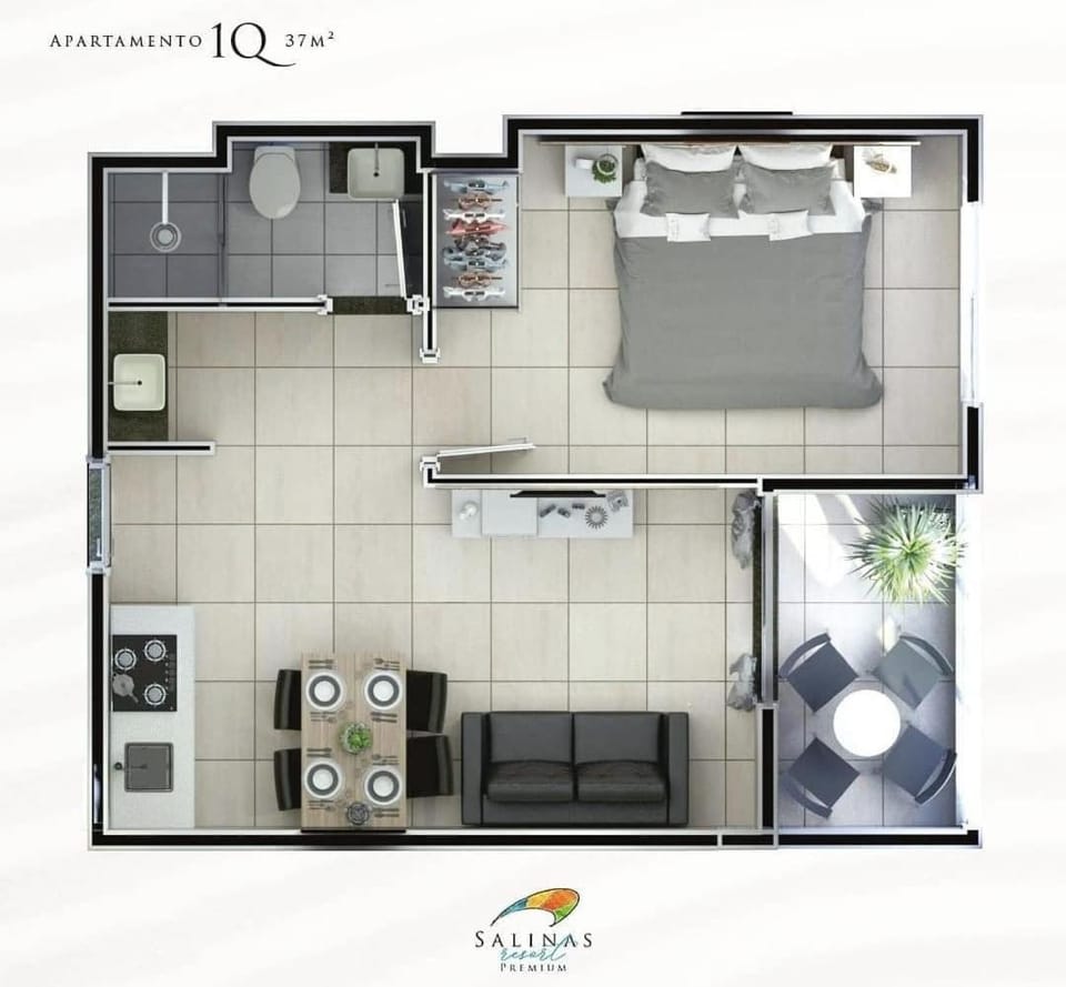 Photo of the whole room, Bedroom