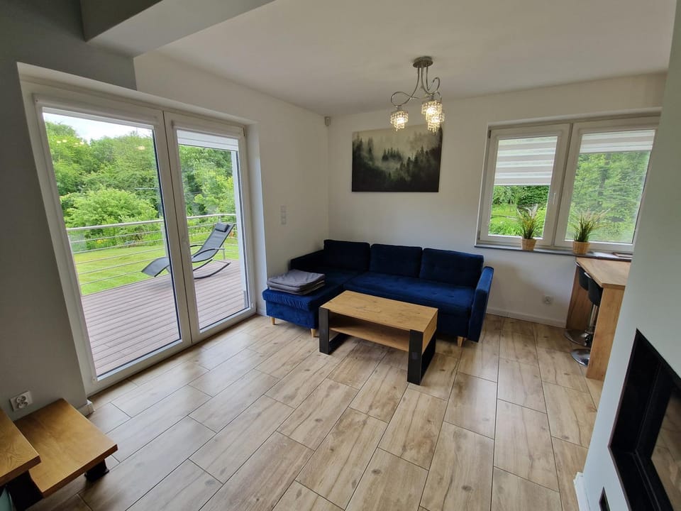 Spring, View (from property/room), Living room, Garden view