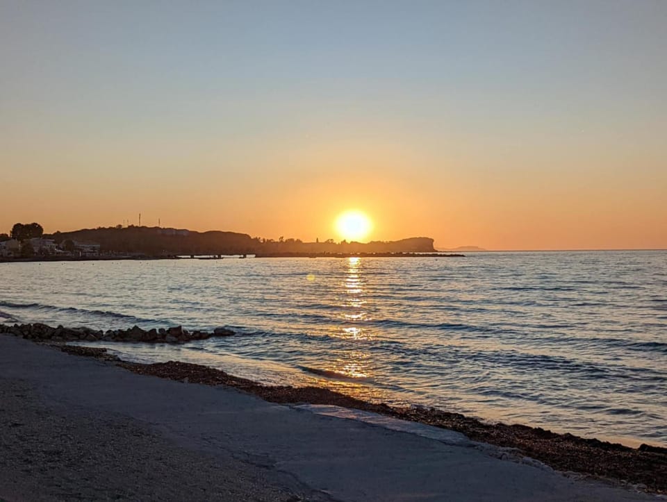 Sea view, Sunset
