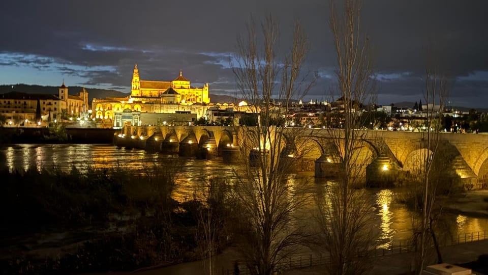 Nearby landmark, Night, City view