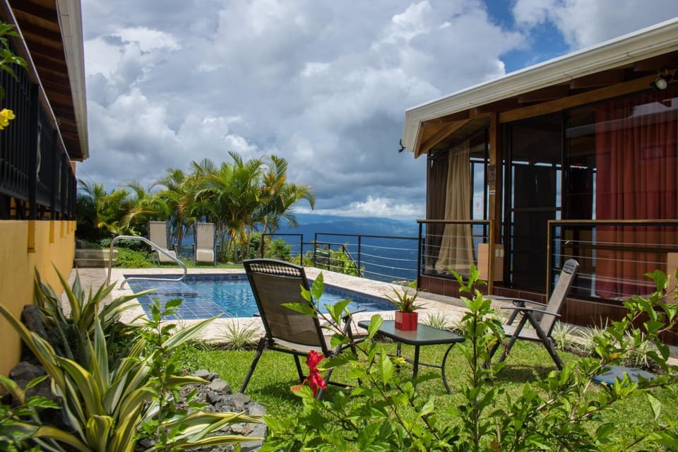 Patio, Garden, Swimming pool