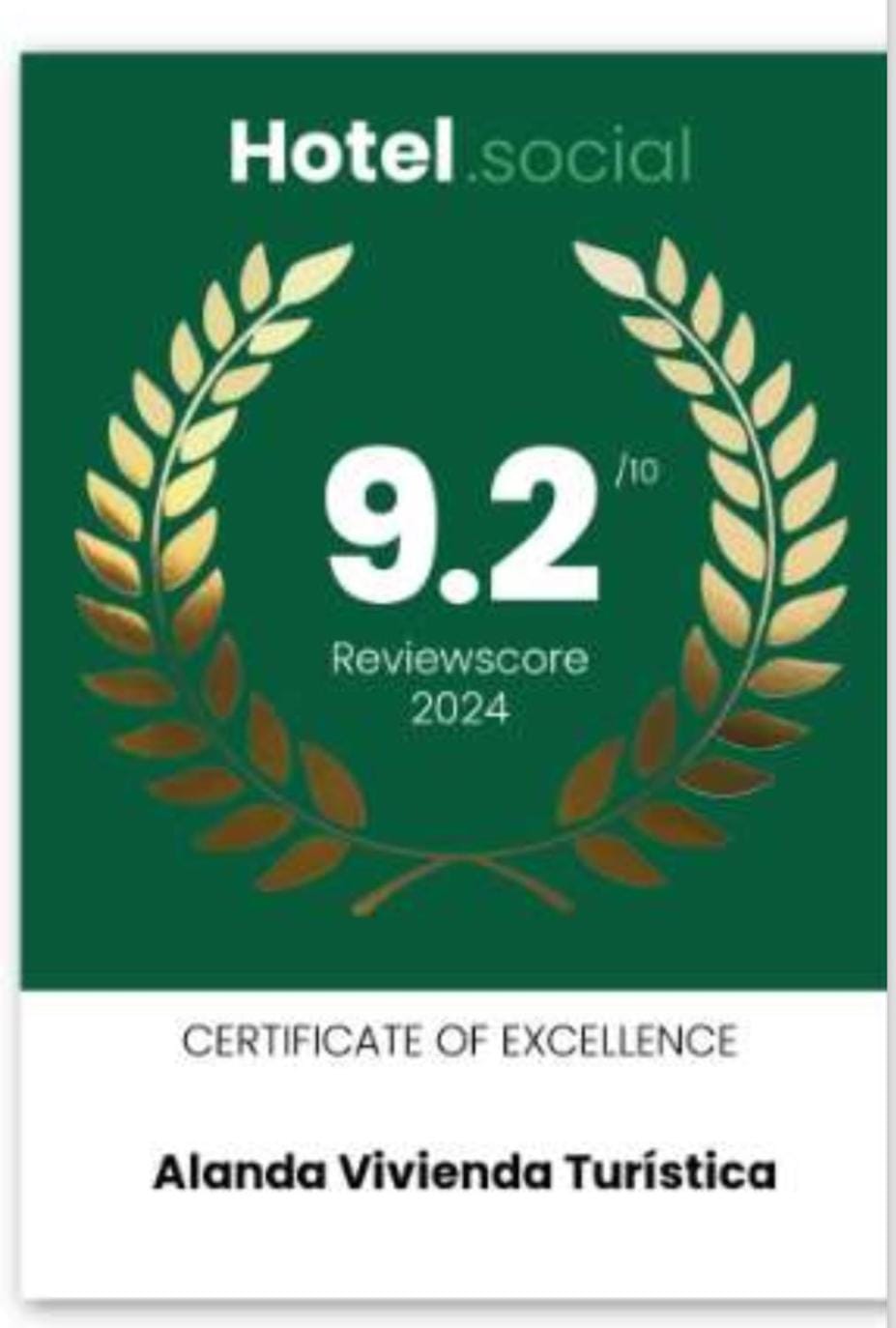 Certificate/Award