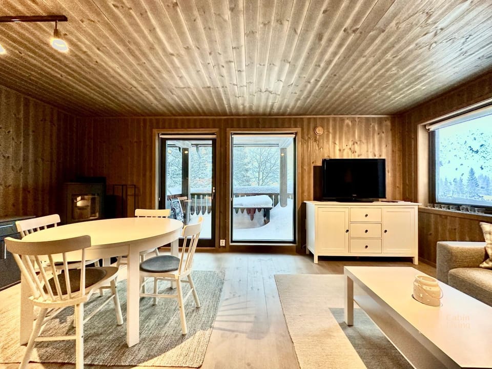 Modern ski-in out apartment at Sjusjøen Apartment in Innlandet