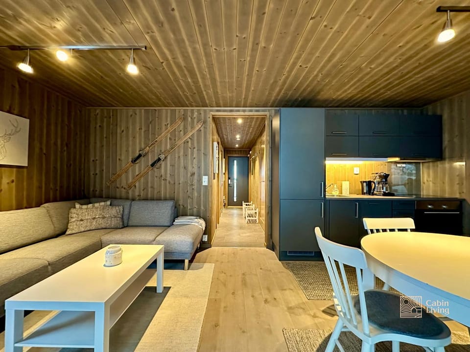 Modern ski-in out apartment at Sjusjøen Apartment in Innlandet