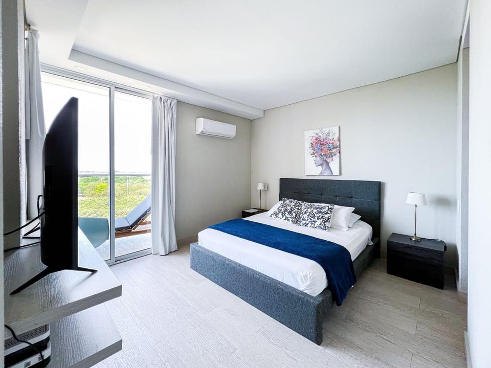 1 Bedroom by the Sea. Private Jacuzzi Apartment in La Boquilla