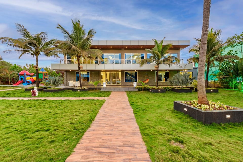 Property building, Children play ground, Garden, View (from property/room), Garden view, Swimming pool