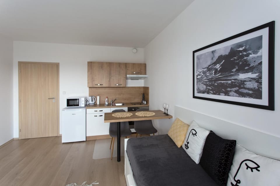Útulný byt s výhľadom na Tatry Apartment in Slovakia