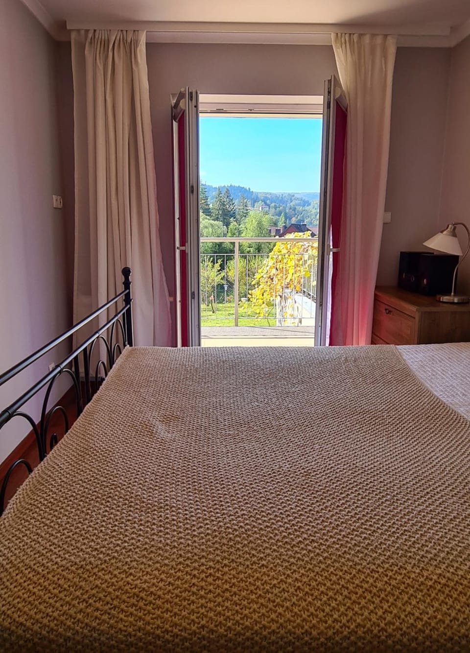 Bedroom, Mountain view