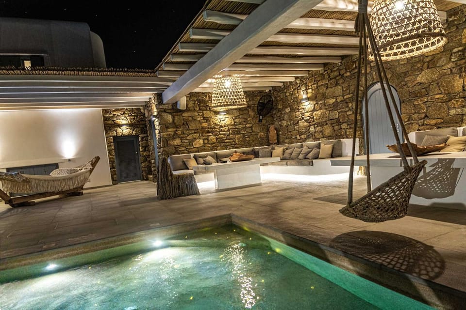 Seating area, Swimming pool