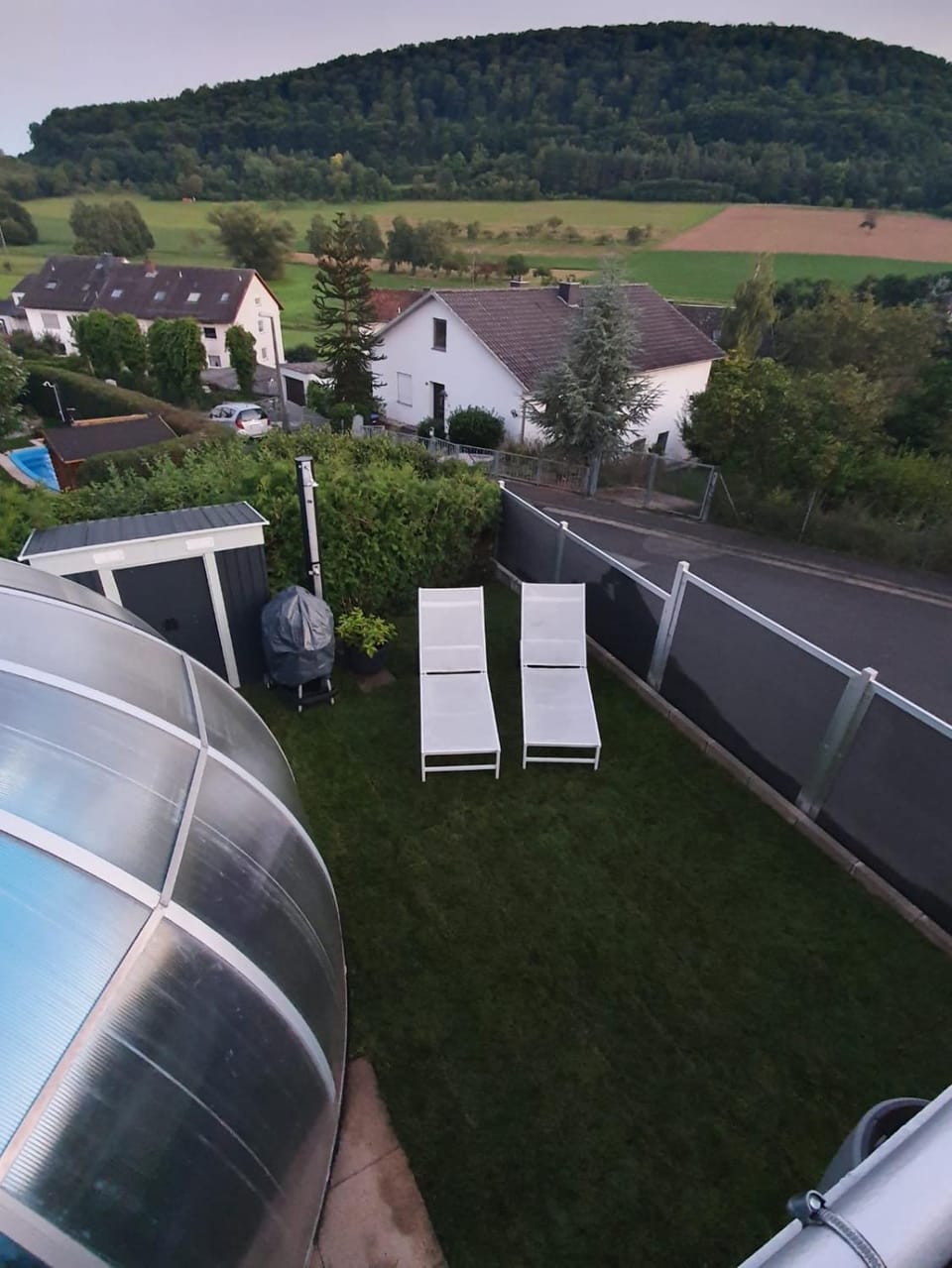 Natural landscape, Garden view, sunbed
