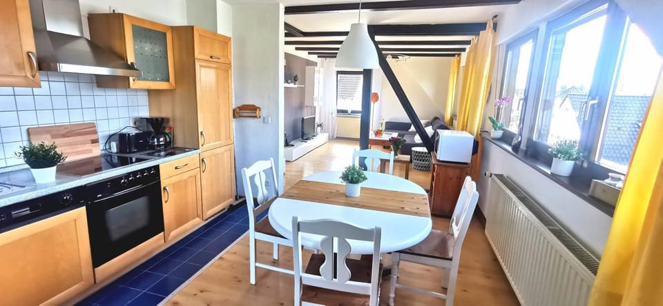 Kitchen or kitchenette, Dining area
