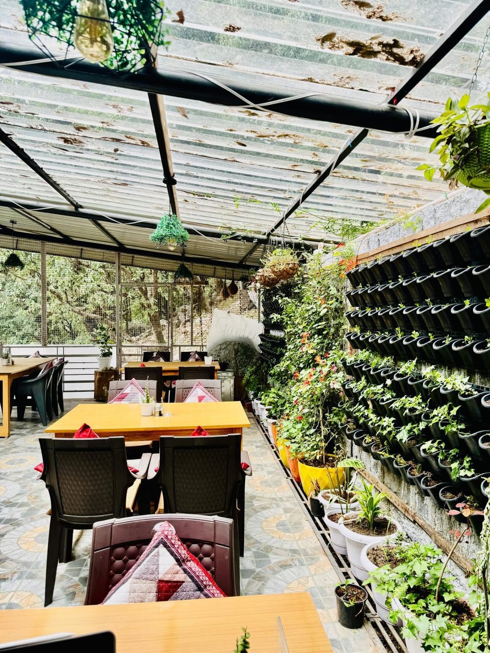 Dining area, Garden view, Inner courtyard view
