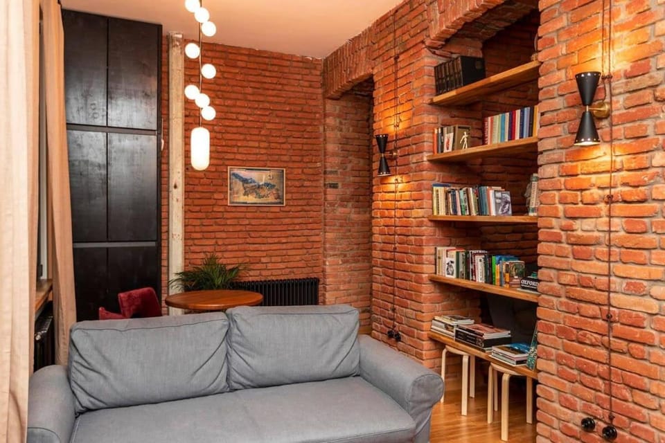 Library, Living room, Seating area