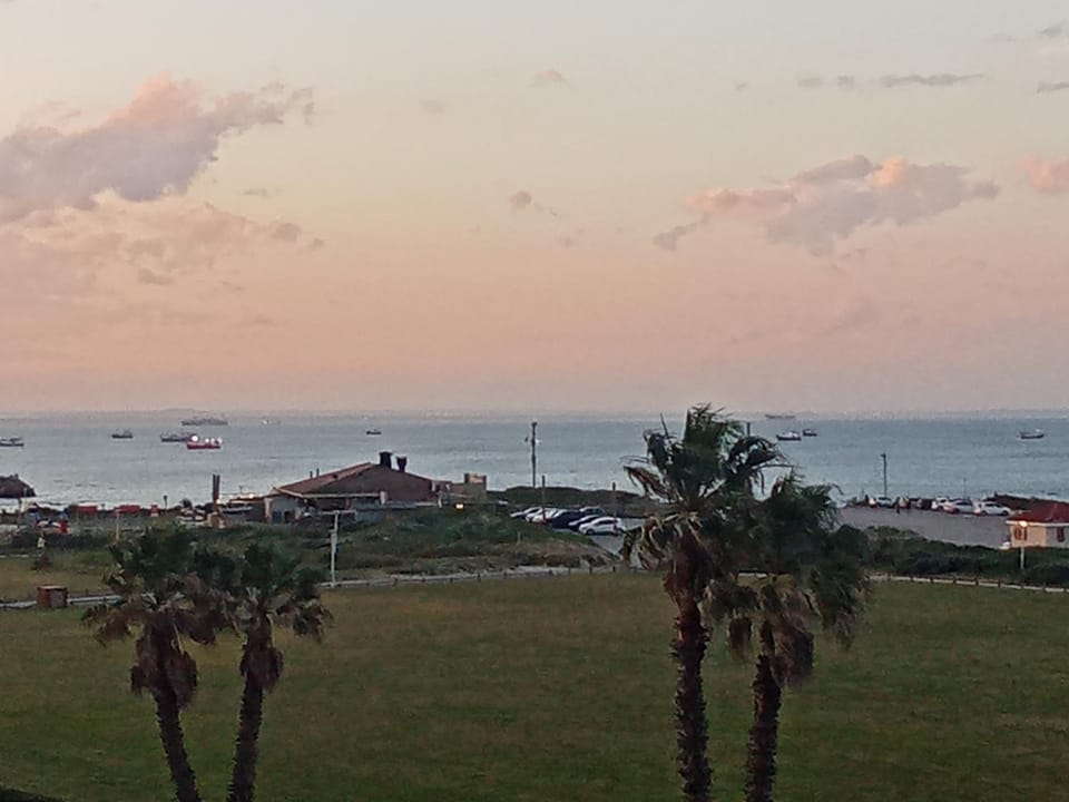 Natural landscape, Sea view, Sunset