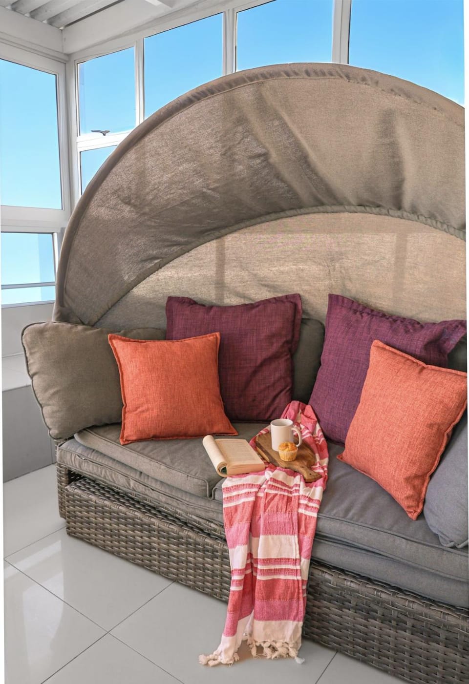 Seating area, Sea view