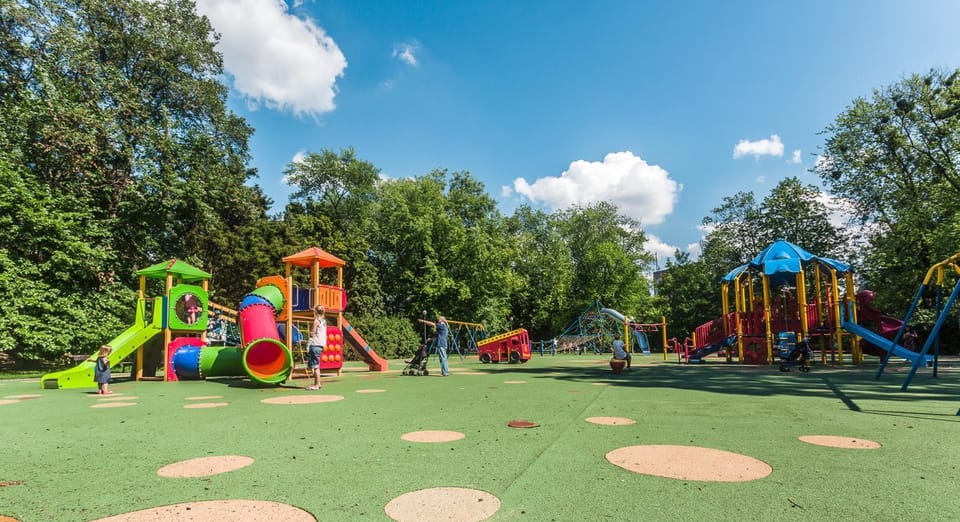 Children play ground, children
