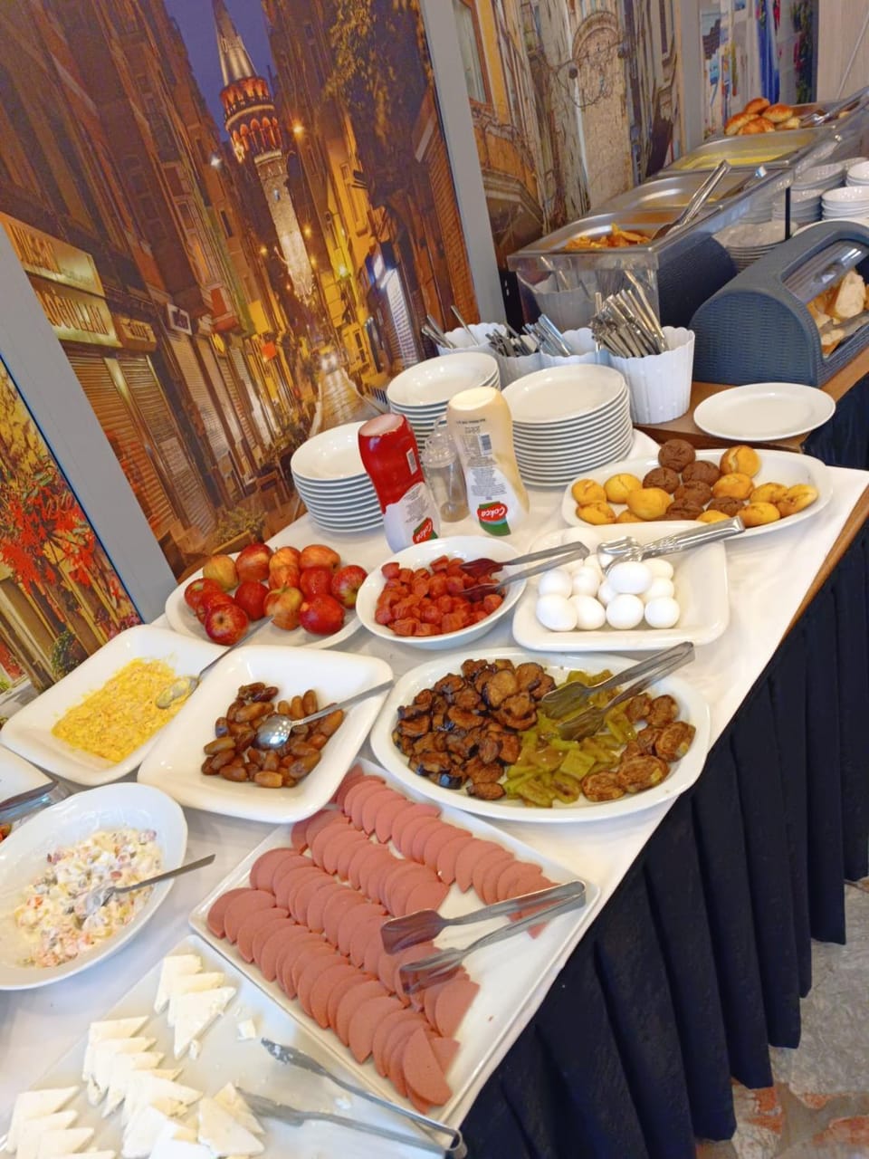 Food and drinks, Food, Buffet breakfast