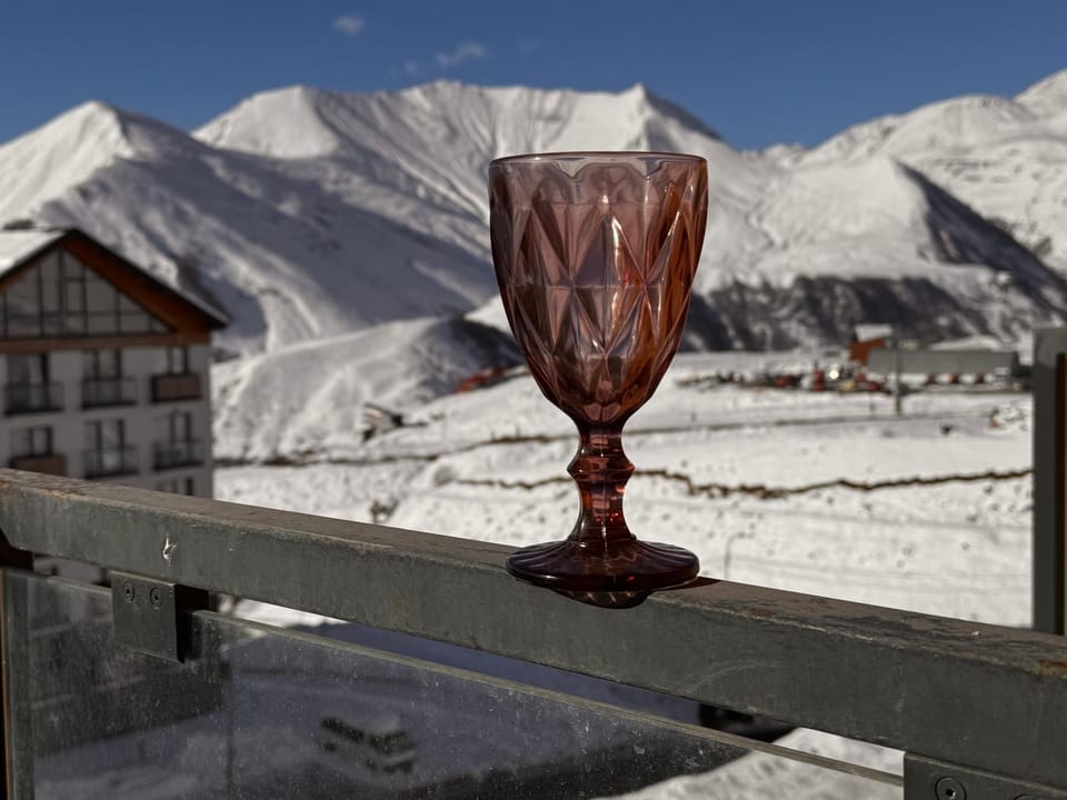 Day, Natural landscape, Winter, Mountain view