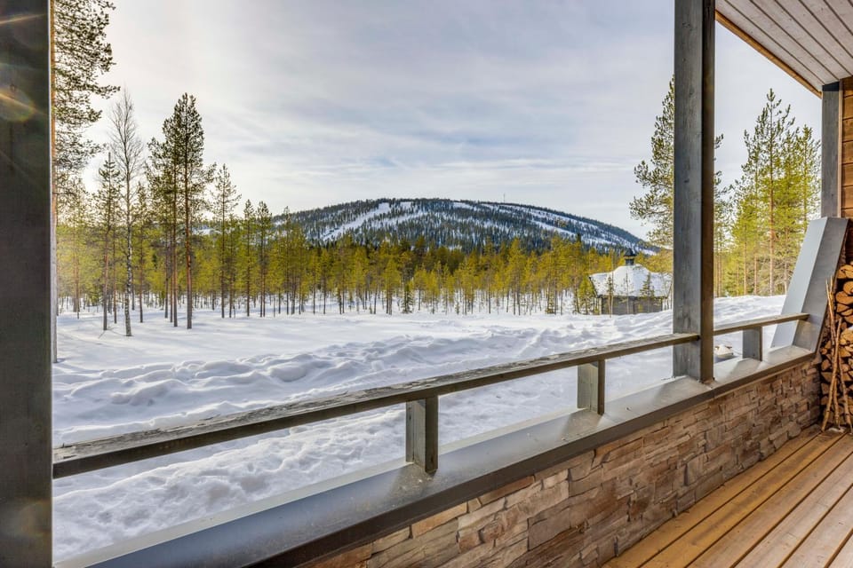 Winter, Mountain view