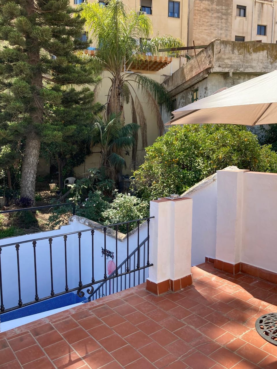 Balcony/Terrace, Garden view, sunbed
