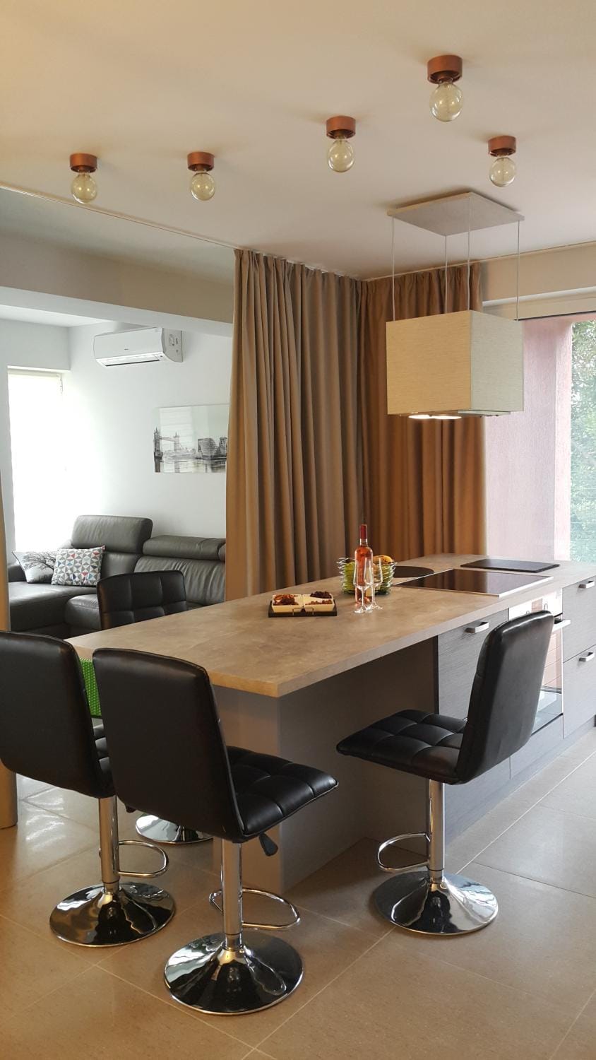 Charming apart with a big terrase and fireplace Apartment in Kotor Municipality
