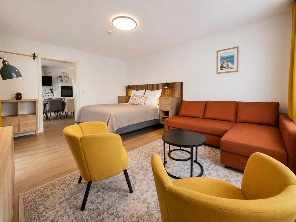 Living room, Bedroom