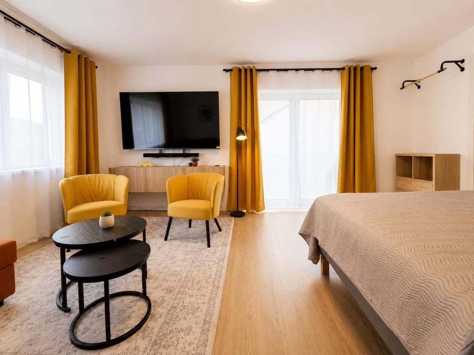 Living room, Bedroom